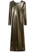 Twinset Milano abito donna laminato con drappeggio