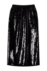 Twinset Milano gonna donna longuette con paillettes