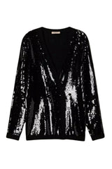 Twinset Milano cardigan donna full paillettes
