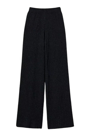 Twinset Milano women's knitted palazzo trousers