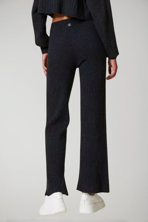 Twinset Milano women's knitted palazzo trousers