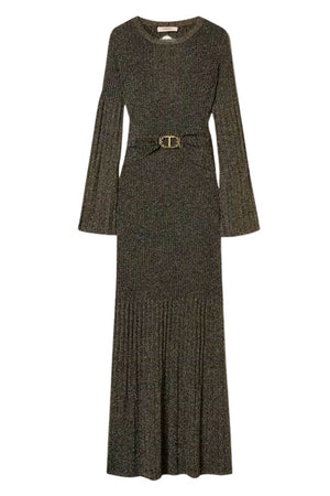Vestido largo de punto para mujer Twinset Milano