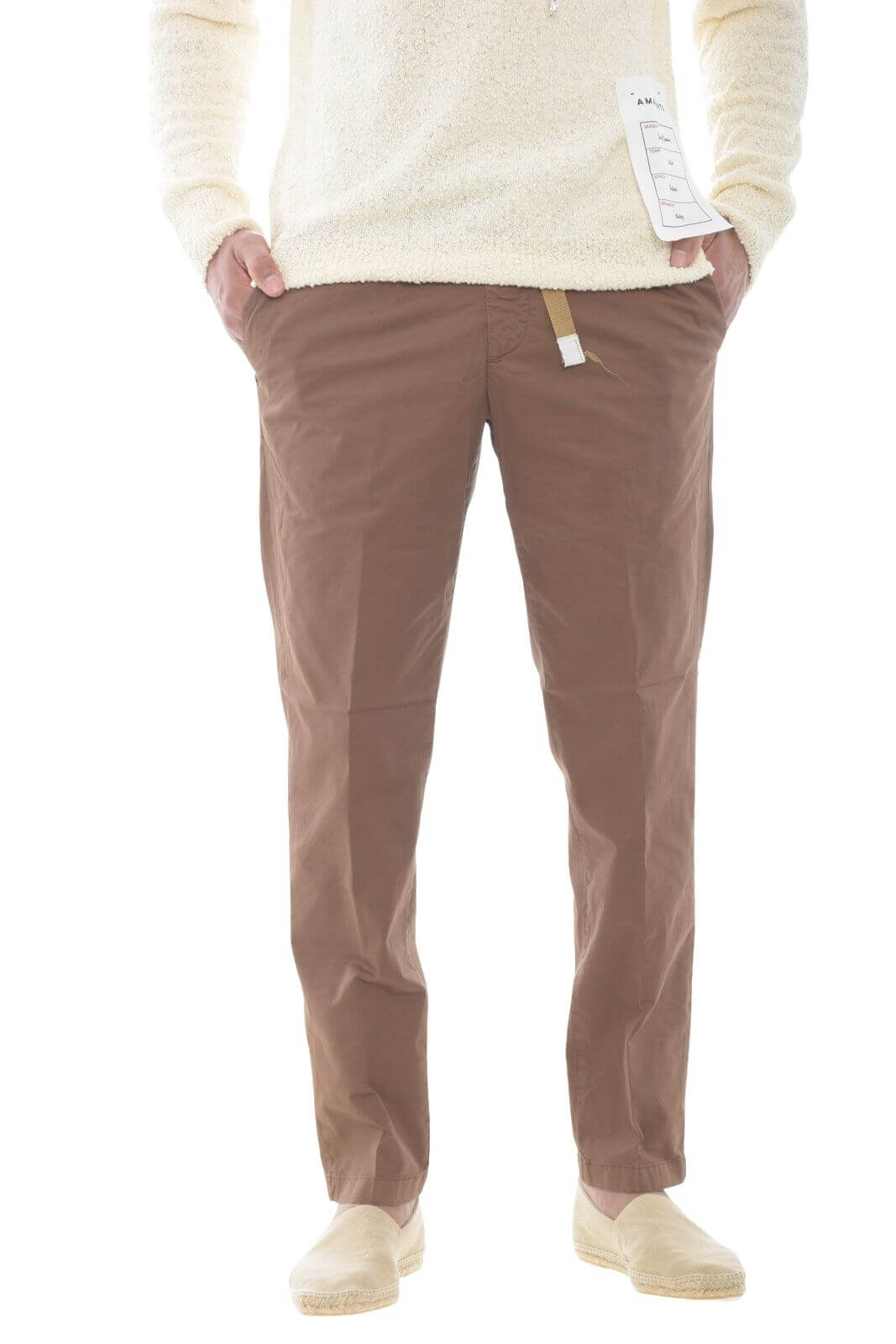 Pantalón de gabardina de hombre White Sand Greg