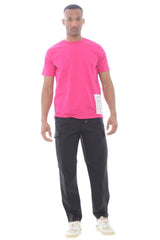 White sand pantaloni uomo con tasconi