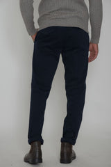 White Sand pantaloni uomo in gabardina