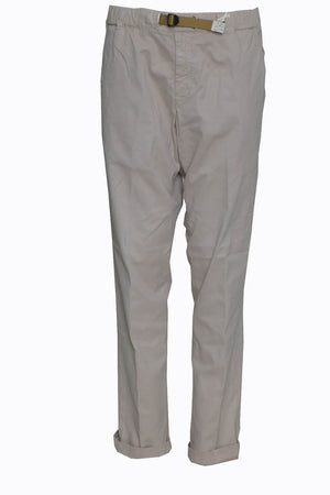 White Sand pantaloni uomo in gabardina