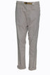 White Sand pantaloni uomo in gabardina