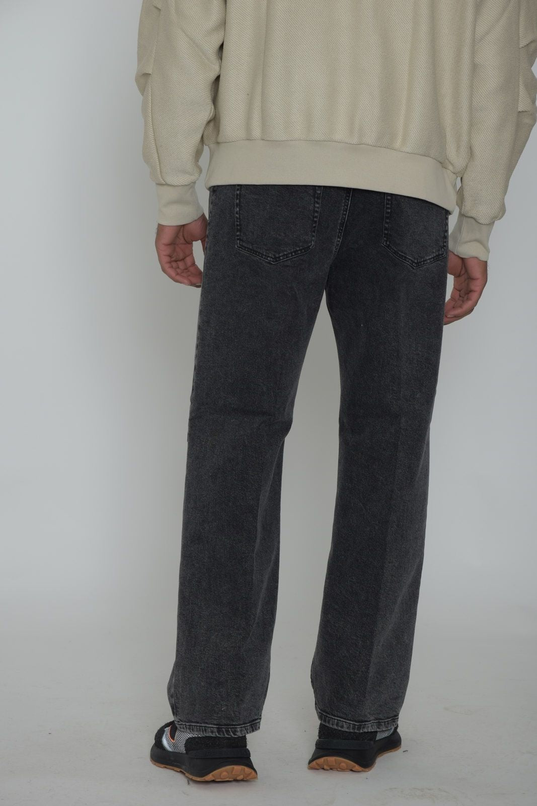 White Sand jeans uomo in denim cimosato