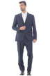 Single-breasted men's suit cutter