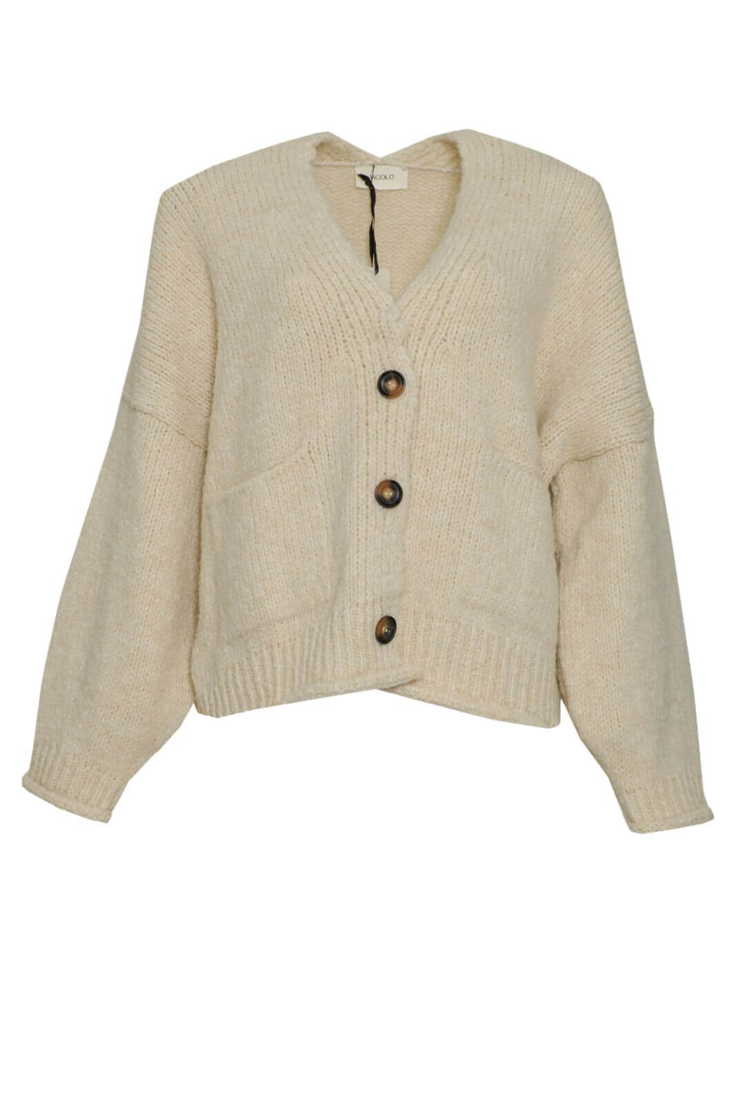 Vicolo cardigan donna con scollo a v
