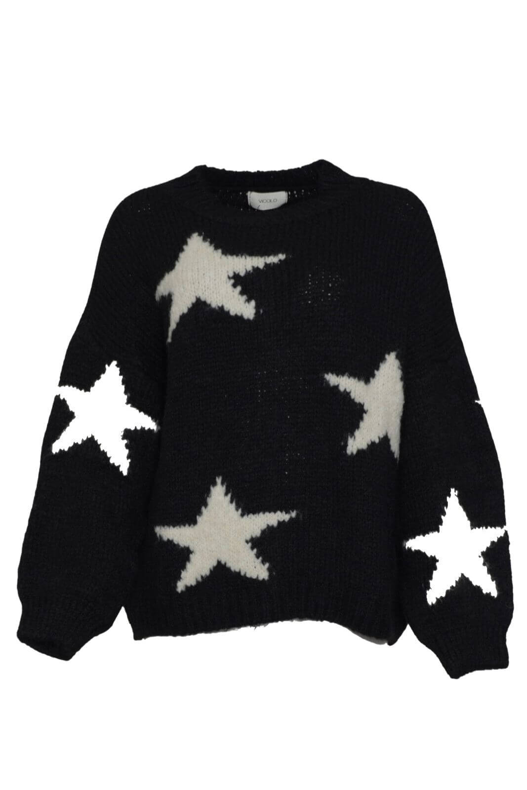 Vicolo maglia donna con stelle