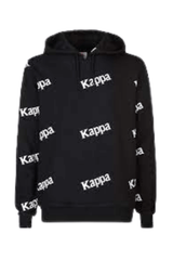 Sudadera Kappa Child con estampado de letras en toda la prenda
