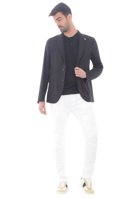 Chaqueta de hombre Manuel Ritz en lana fresca