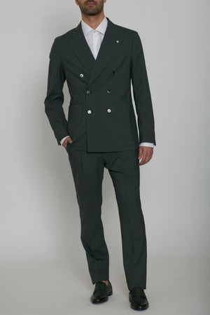 Manuel Ritz double-breasted men's suit