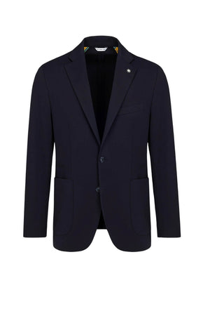 Manuel Ritz men's jacket with melange effect fabric