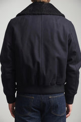 Belstaff Bomber Uomo Welder in misto lana Regular Fit