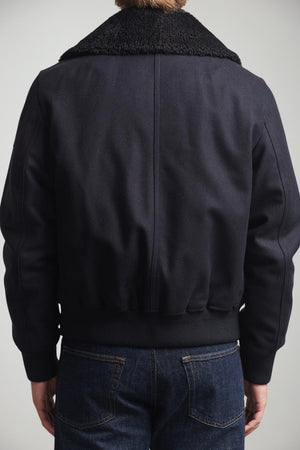 Belstaff Bomber Uomo Welder in misto lana Regular Fit