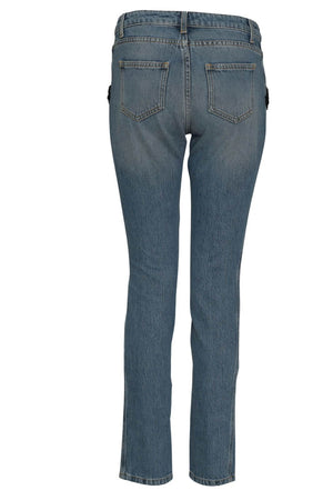 Ermanno Jeans Donna con applicazione di perle