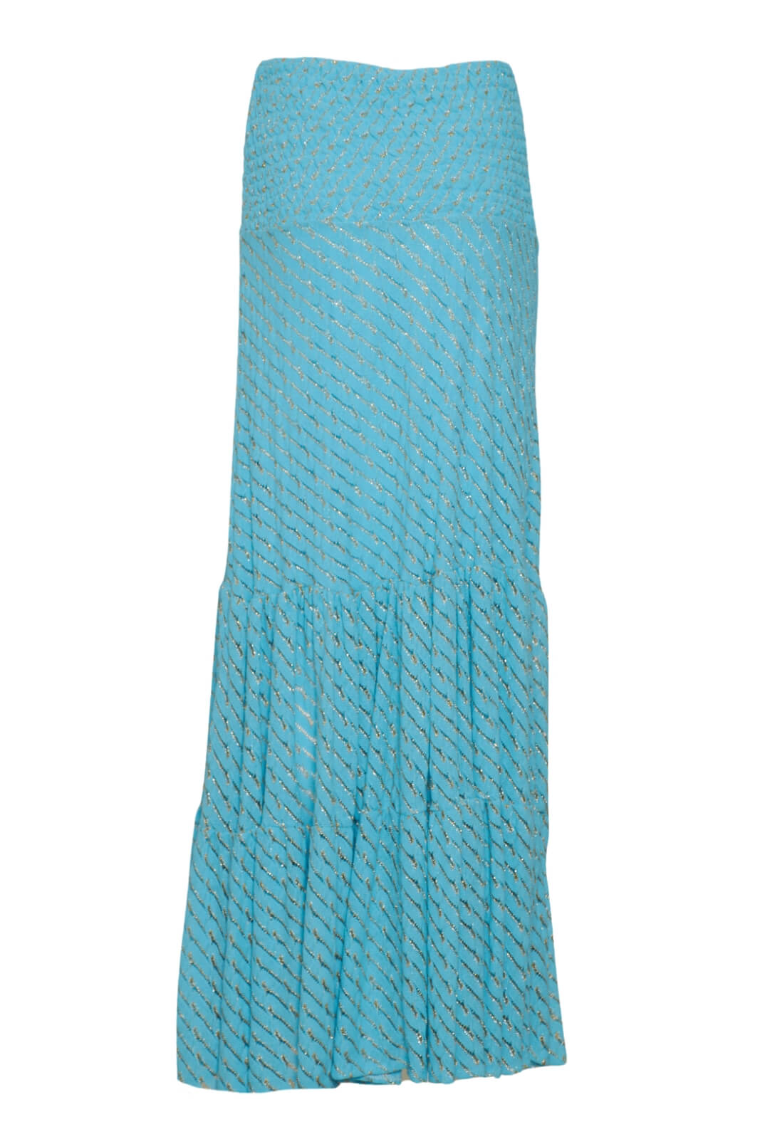PHO Firenze Long skirt with lurex details