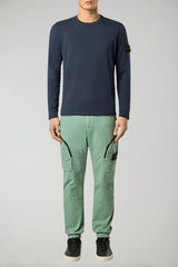 Suéter de hombre Stone Island ALGODÓN ORGÁNICO CON NYLON
