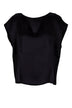 Blusa de cuello barco para mujer Surkana