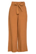 Pantalones cropped de mujer con fajín Surkana