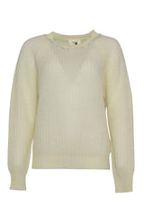 Vicolo women's sweater with rhinestone collar