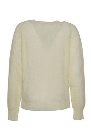 Vicolo women's sweater with rhinestone collar