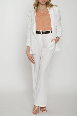 Gran Sasso Women's Linen Poncho Blouse