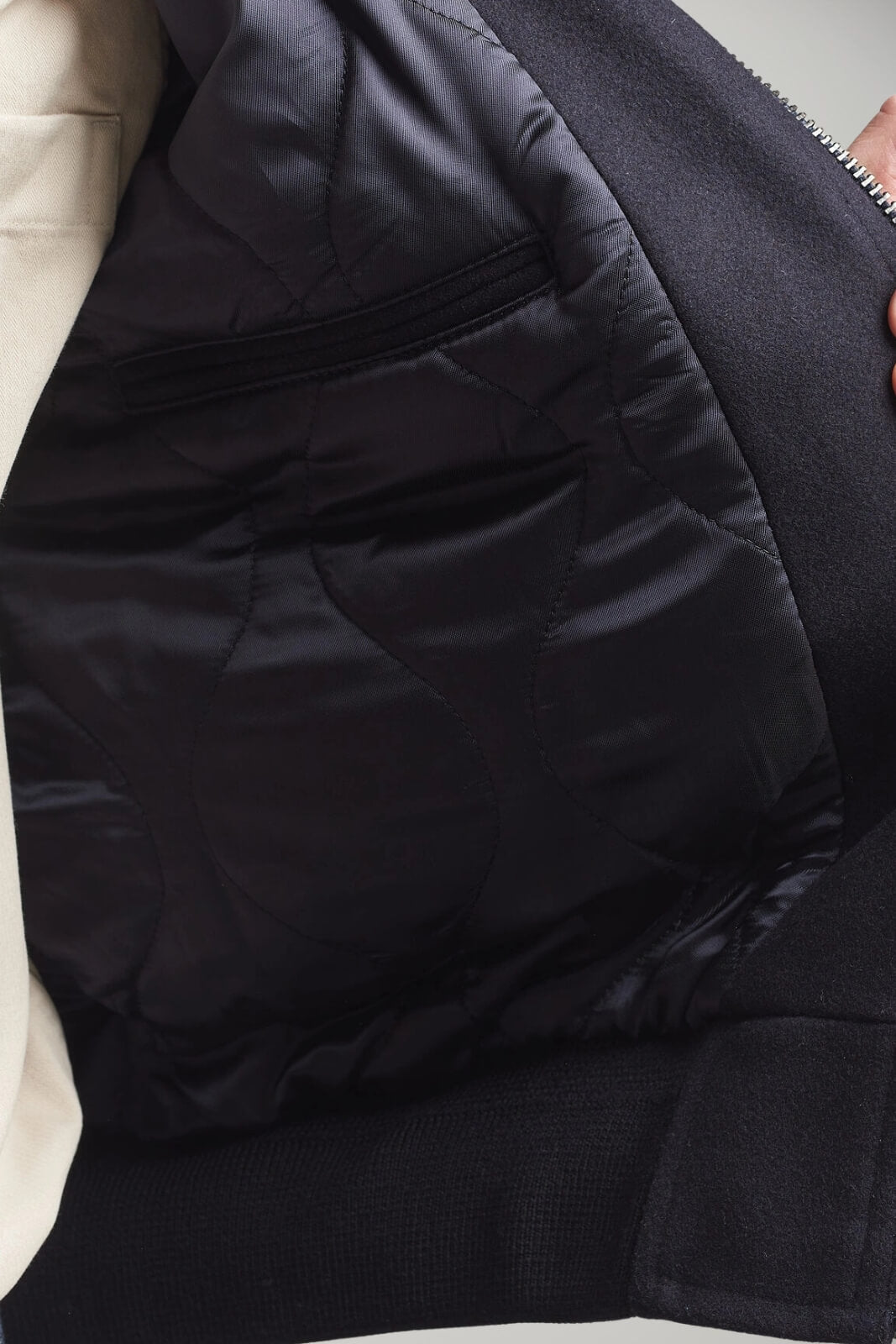 Belstaff Bomber Uomo Welder in misto lana Regular Fit