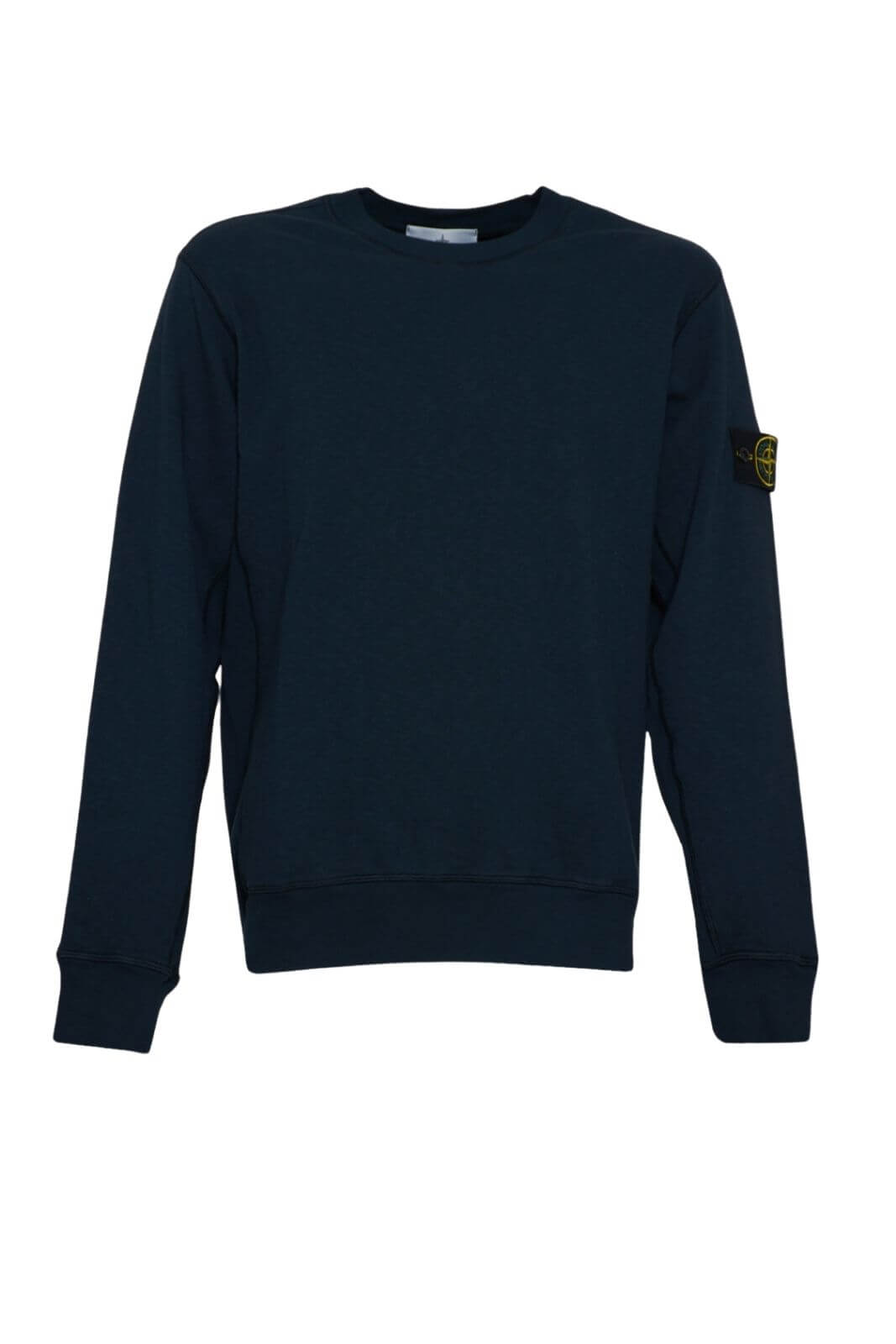 Stone Island men's sweatshirt MALFILÉ FLEECE 'OLD' EFFECT