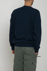 Stone Island men's sweatshirt MALFILÉ FLEECE 'OLD' EFFECT