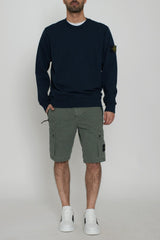 Stone Island men's sweatshirt MALFILÉ FLEECE 'OLD' EFFECT