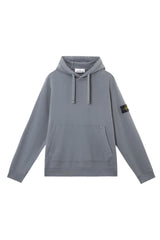 Sudadera con capucha para hombre Stone Island de polar de algodón orgánico