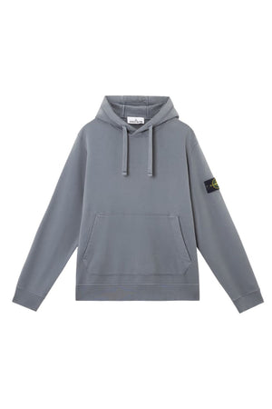 Sudadera con capucha para hombre Stone Island de polar de algodón orgánico