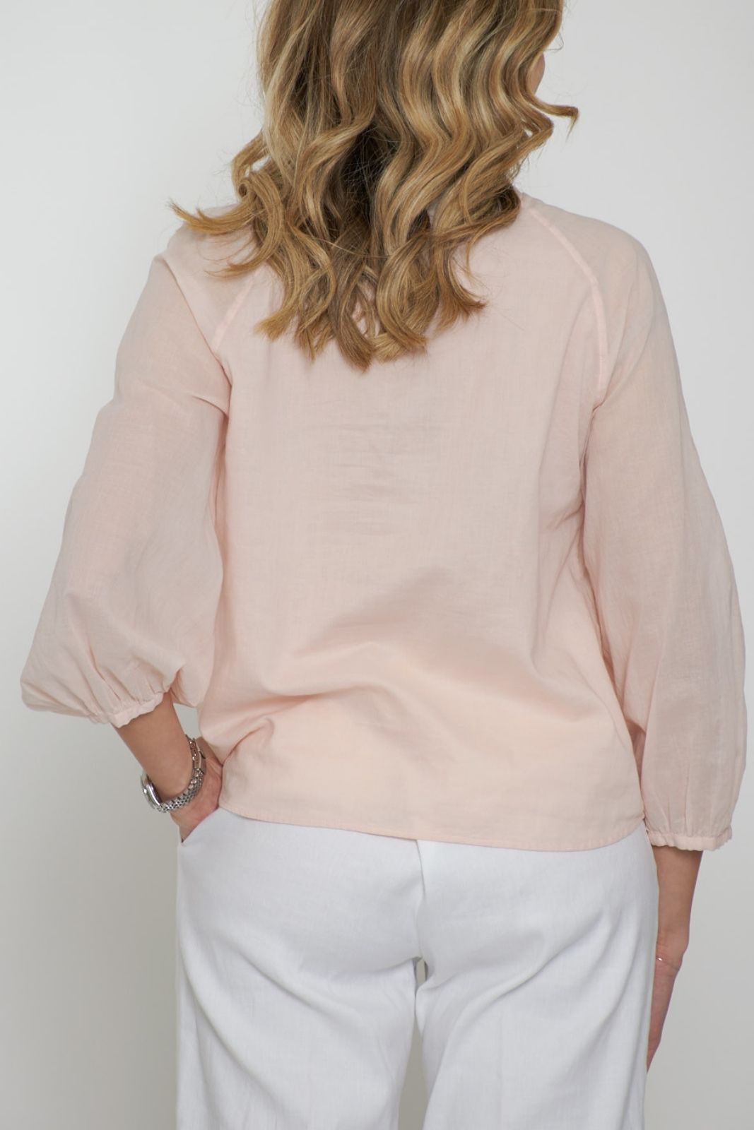 Blusa de muselina para mujer Peserico Easy