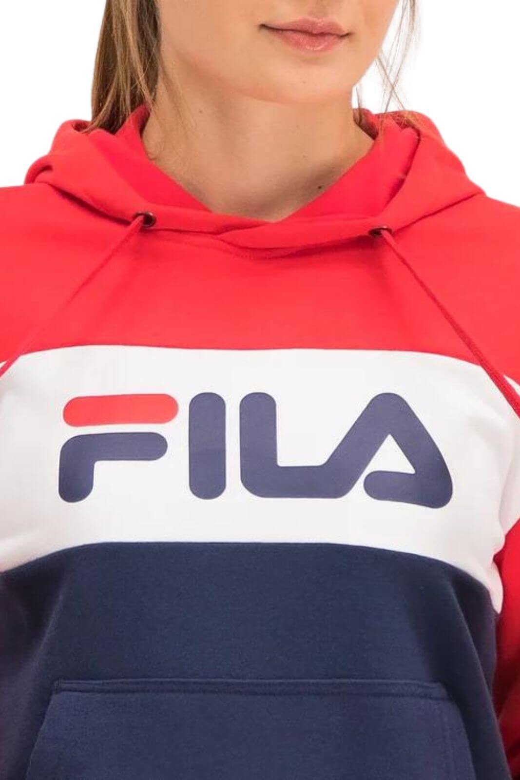 Felpa fila donna cappuccio online