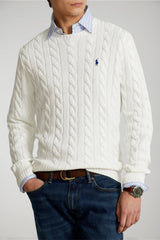 Polo Ralph Lauren men's cable-knit crew neck sweater