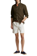 Polo Ralph Lauren camicia uomo in lino botton down
