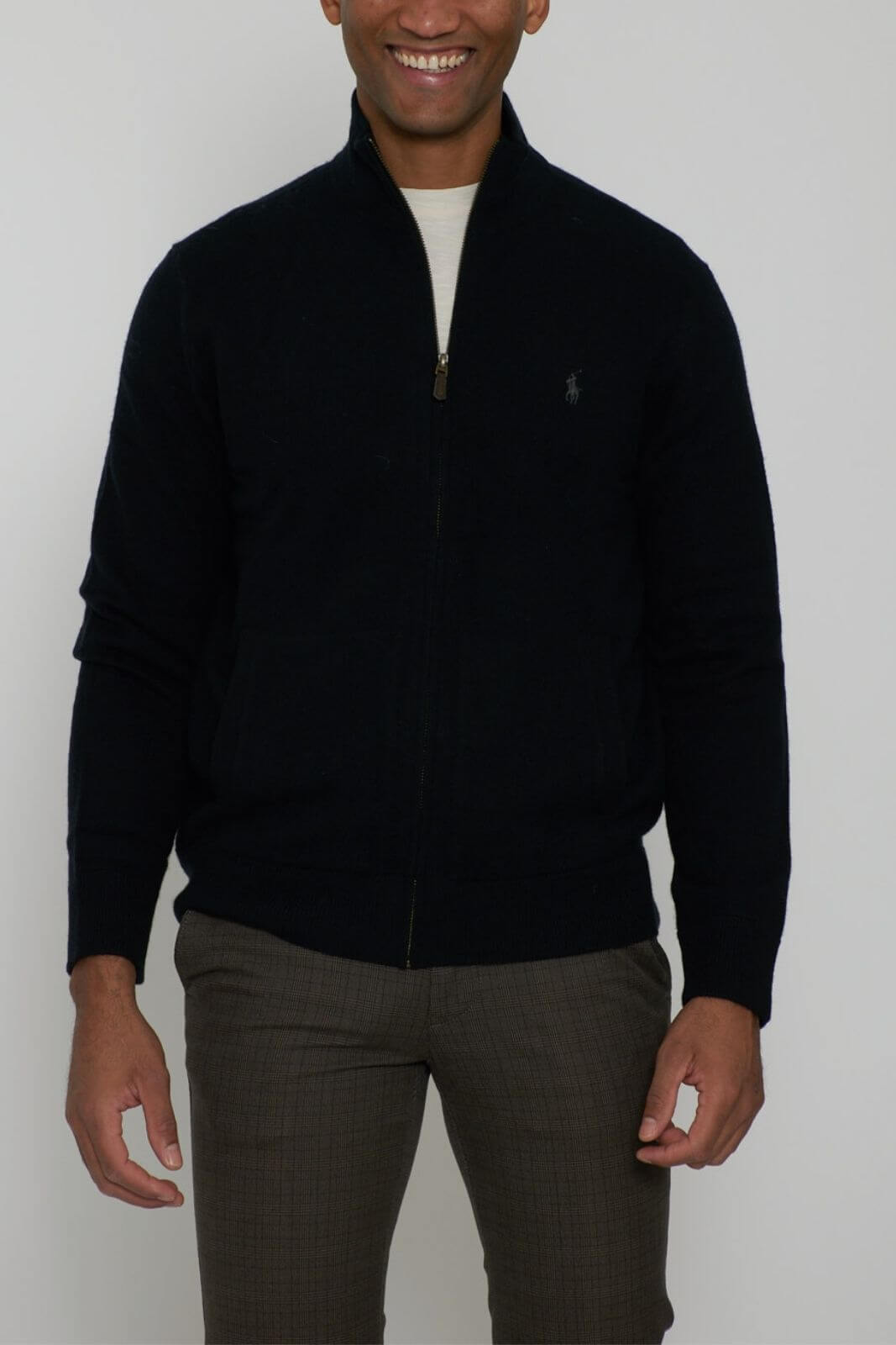 Polo Ralph Lauren cardigan uomo  con zip