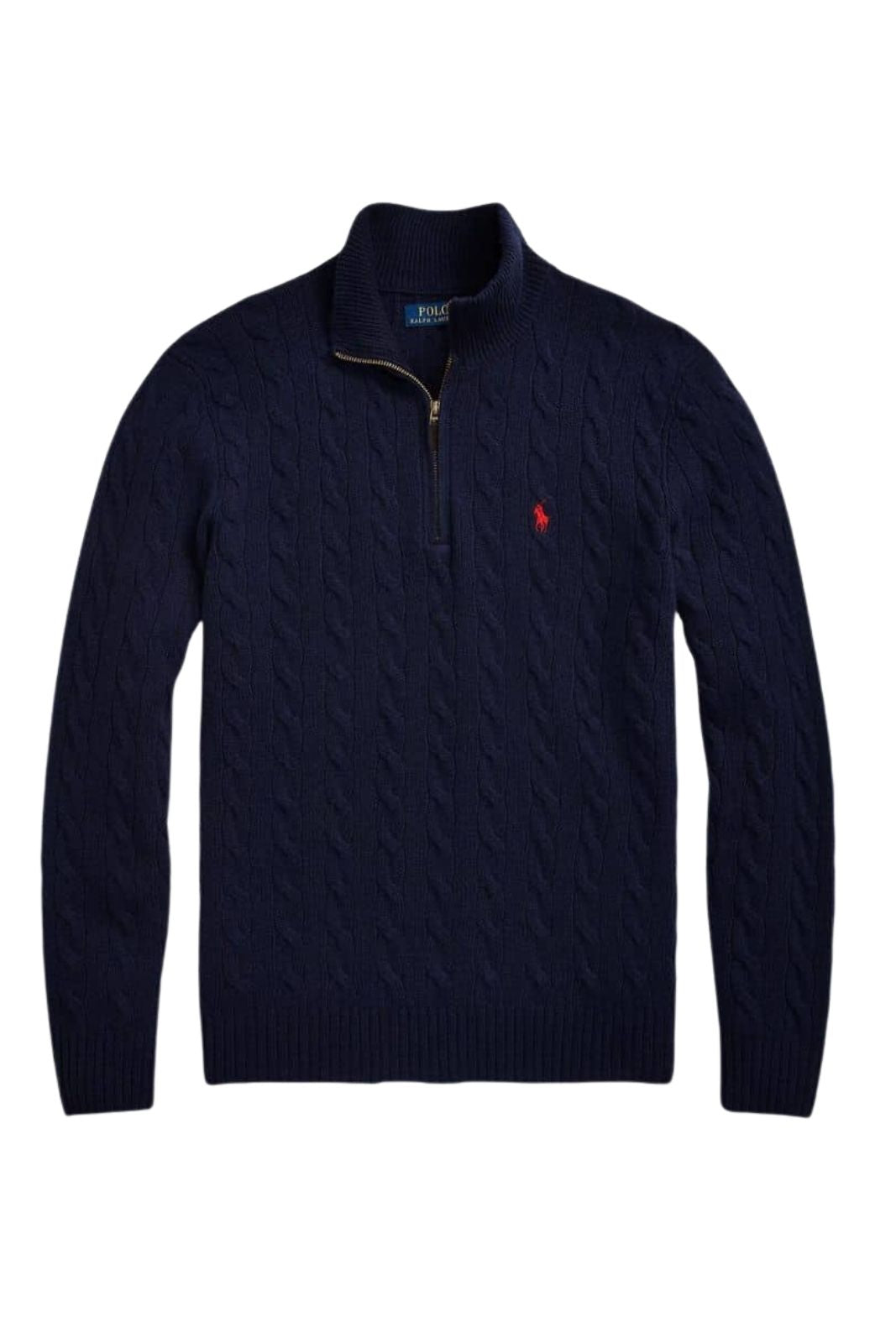 Polo Ralph Lauren maglia uomo con mezza zip