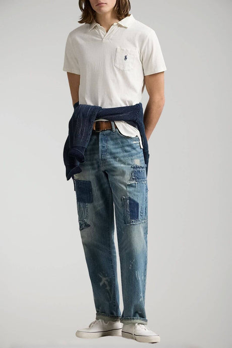 Polo Ralph Lauren de algodón y lino para hombre