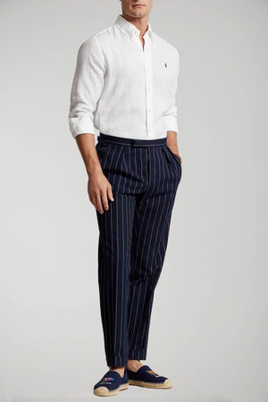 Polo Ralph Lauren camicia uomo in lino slim fit