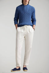 Polo Ralph Lauren men's cable-knit crew neck sweater