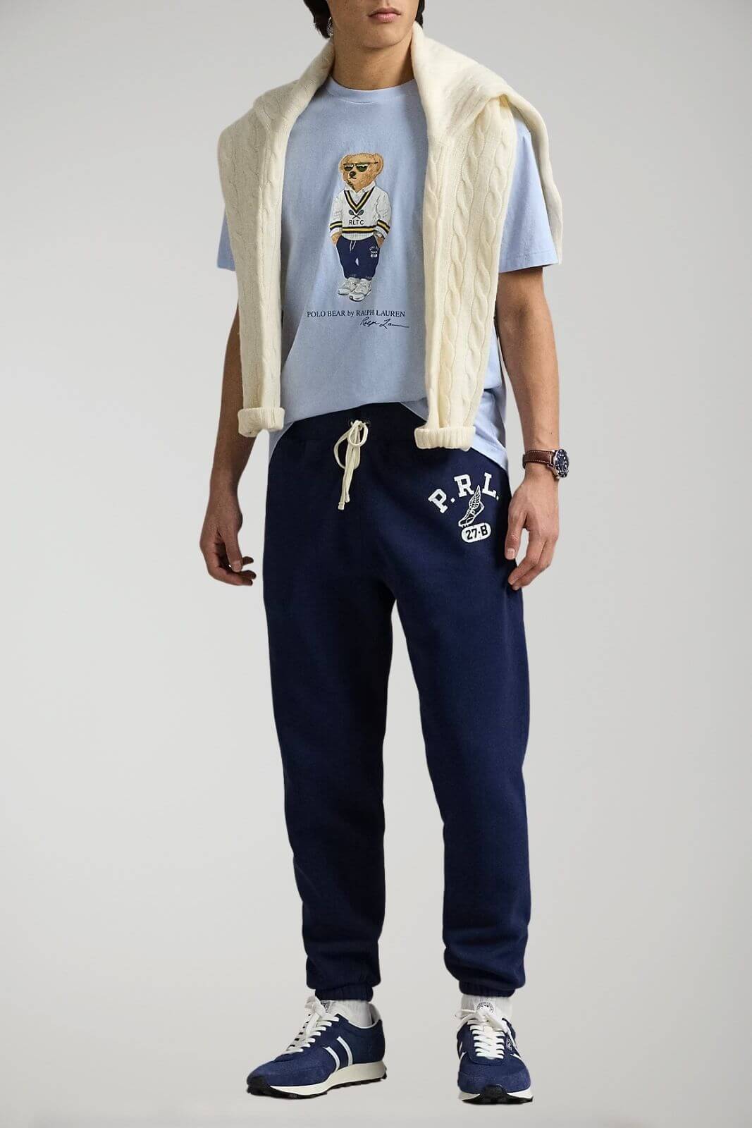 Polo Ralph Lauren Men's Polo Bear Custom Slim-Fit T Shirt