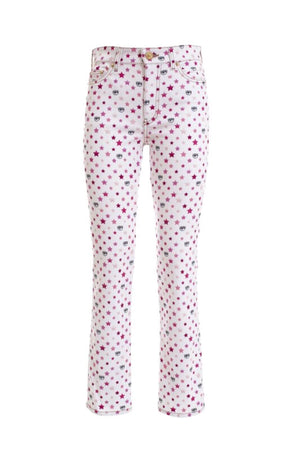 Chiara Ferragni Women's Trousers with Star Print