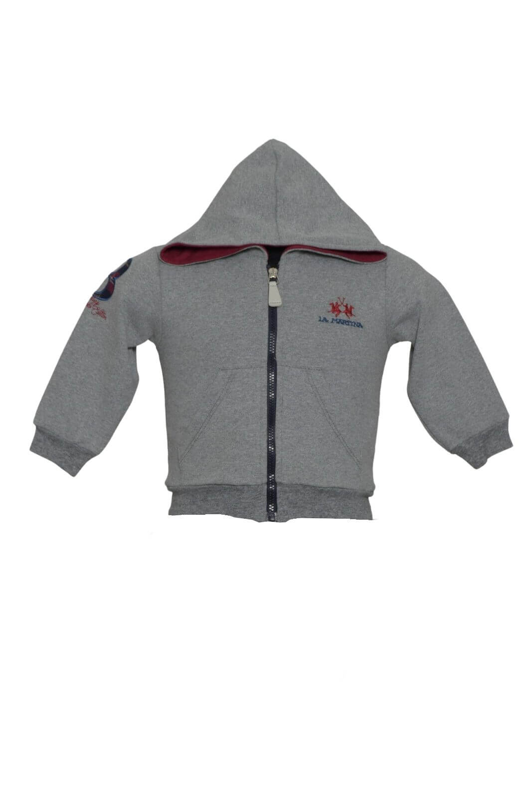 La Martina Sudadera infantil con parche