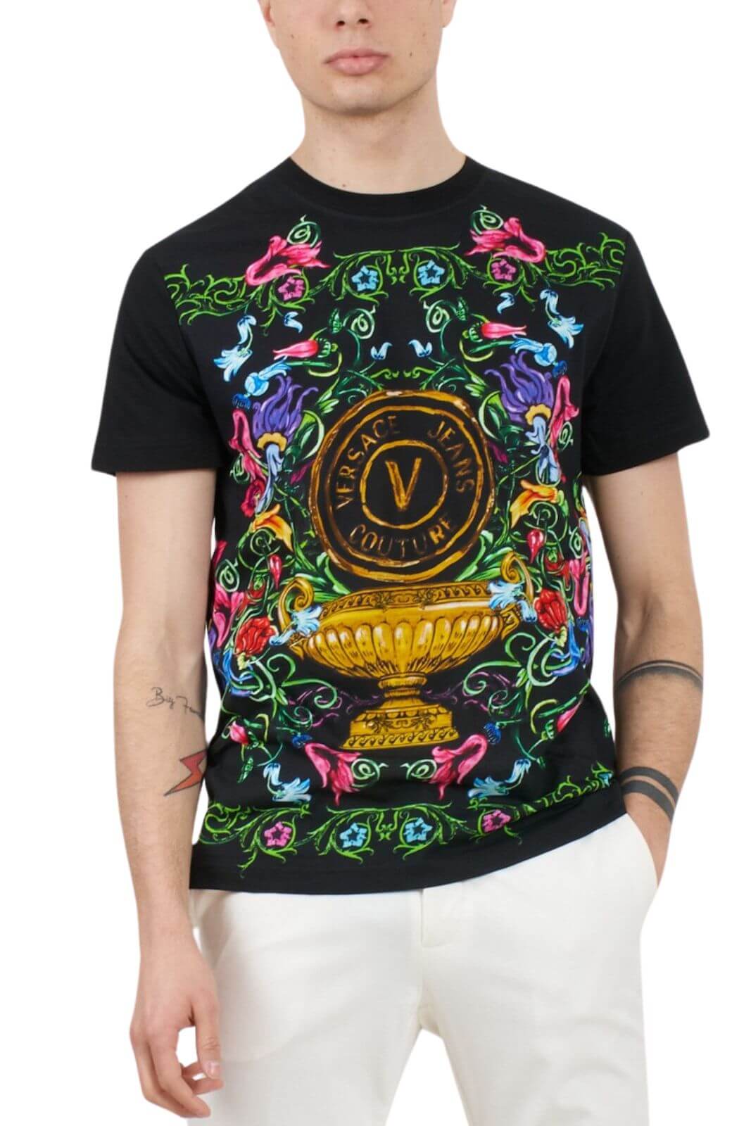 Versace Jeans Couture T-shirt Uomo PANEL GARDEN