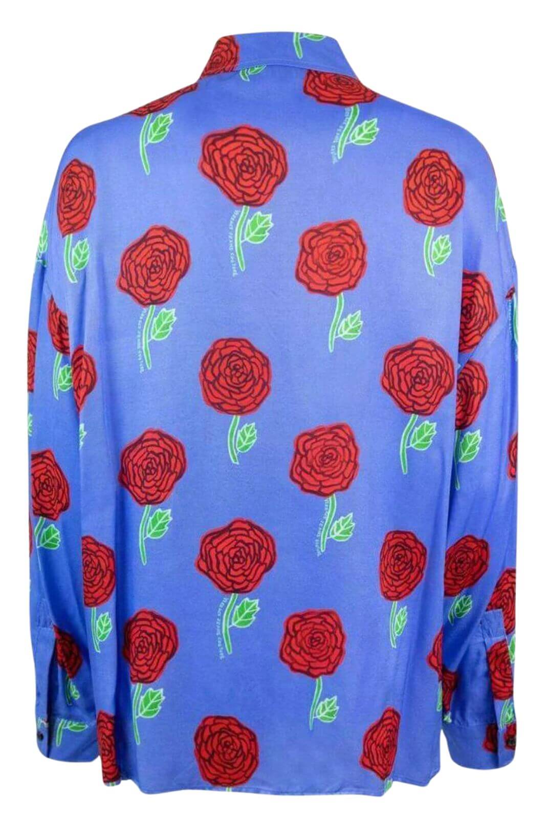 Versace Jeans Couture Women's Shirt TWILL PRINT ROSES