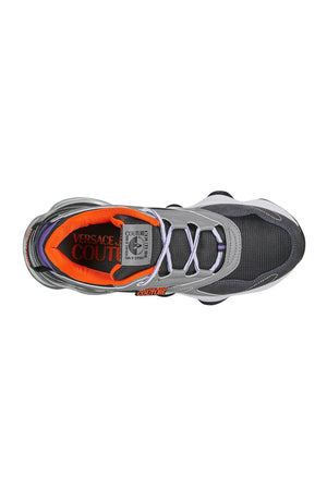 Zapatillas Versace Jeans Couture para hombre en malla y ante